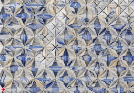 Between Folds / Blue catalogue