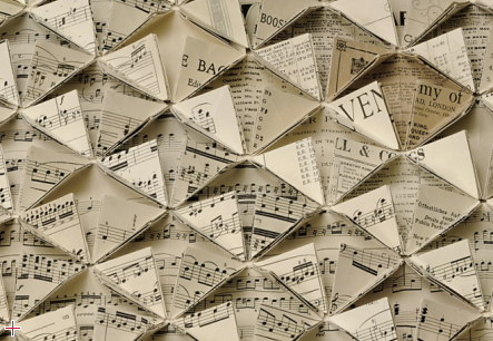 Between Folds / Sheet Music: Full Stop Composition II