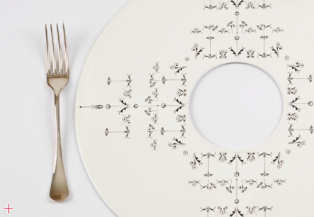 Bodoni Ornament table set