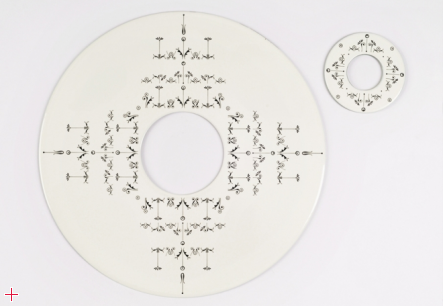 Bodoni Ornament table set