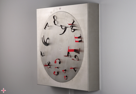 ACW (anti-clock wise) Wall clock